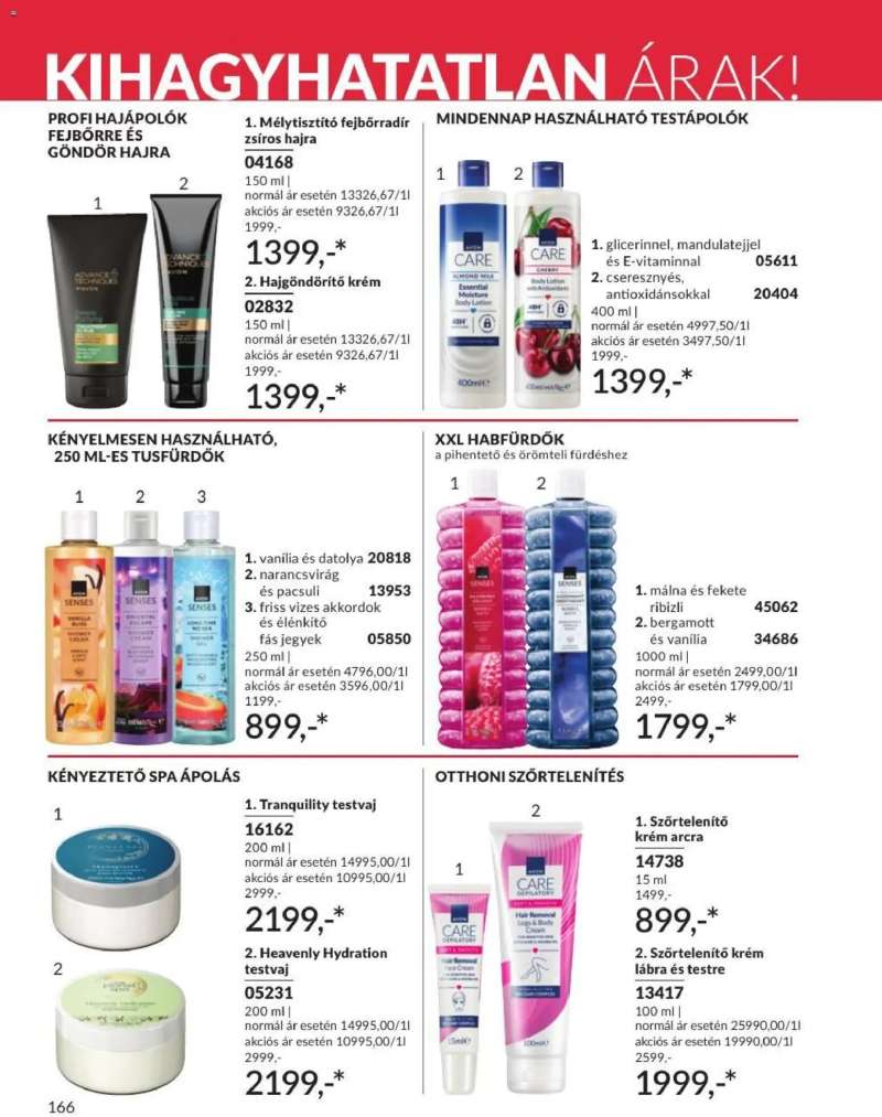 Avon AVON online katalógus 2026 júliusi 168 oldal
