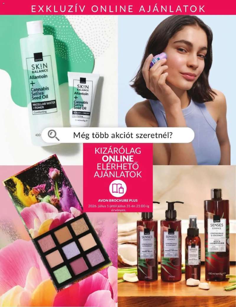 Avon AVON online katalógus 2026 júliusi 183 oldal