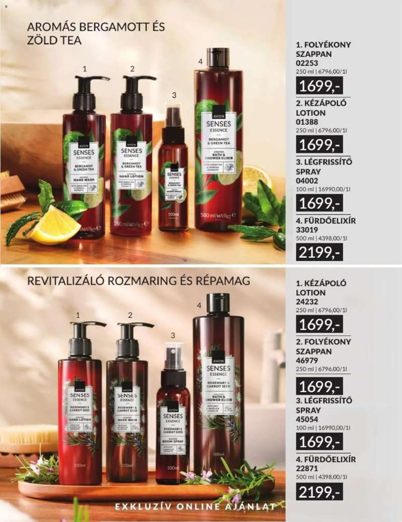 Avon AVON online katalógus 2026 júliusi 195 oldal