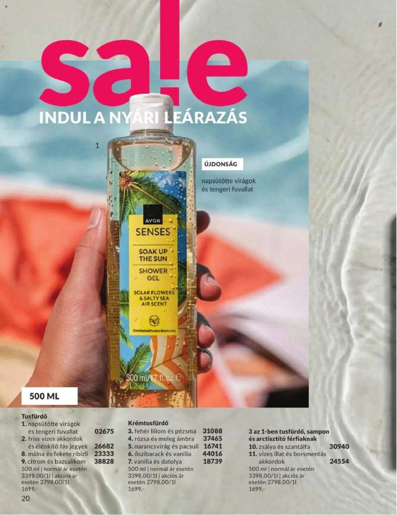 Avon AVON online katalógus 2026 júliusi 22 oldal
