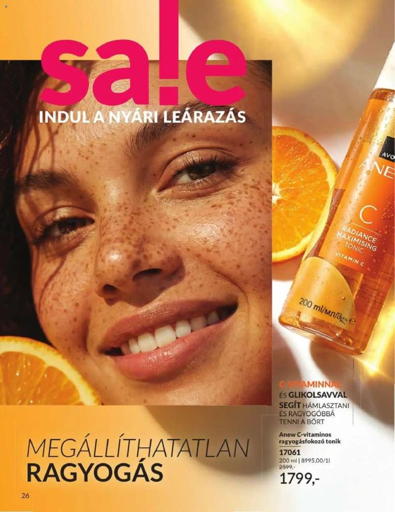 Avon AVON online katalógus 2026 júliusi 28 oldal