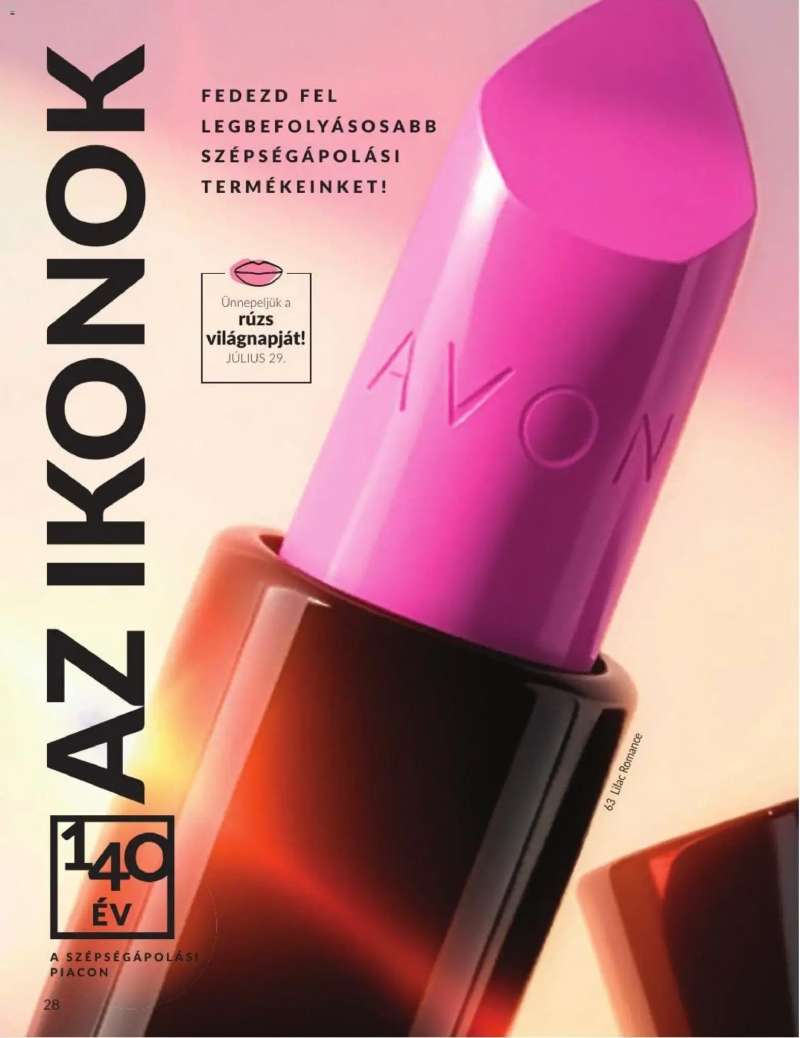 Avon AVON online katalógus 2026 júliusi 30 oldal