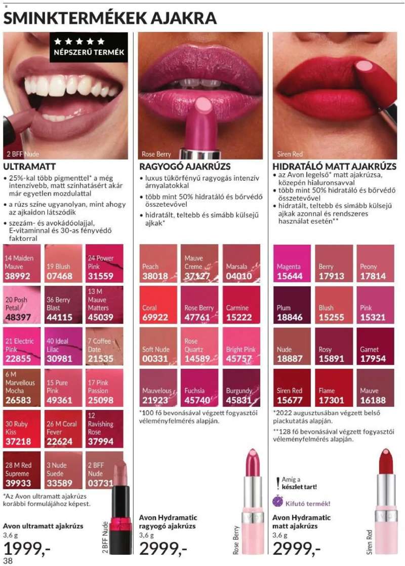 Avon AVON online katalógus 2026 júliusi 40 oldal