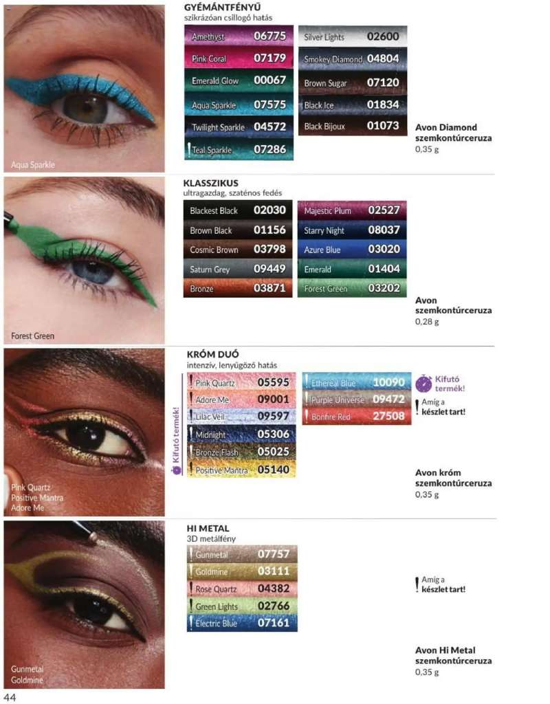 Avon AVON online katalógus 2026 júliusi 46 oldal