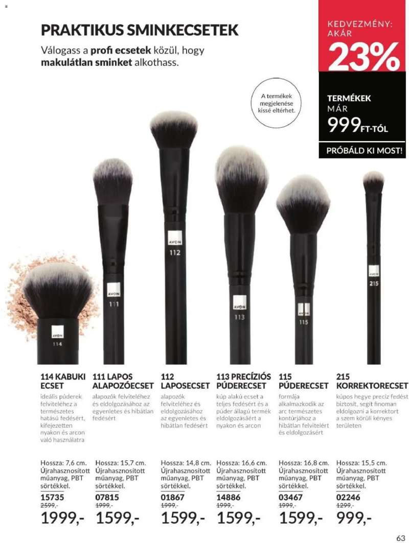 Avon AVON online katalógus 2026 júliusi 65 oldal