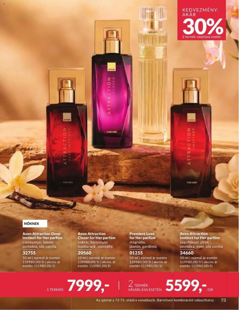Avon AVON online katalógus 2026 júliusi 75 oldal