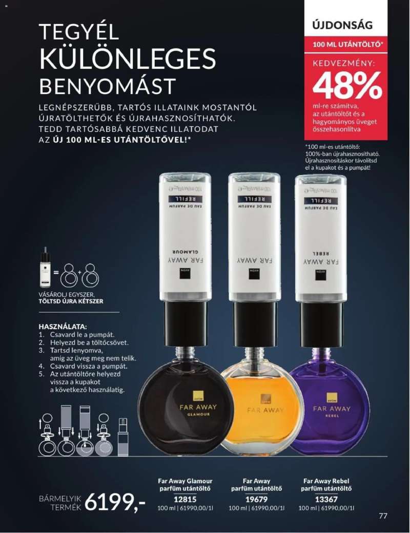 Avon AVON online katalógus 2026 júliusi 79 oldal