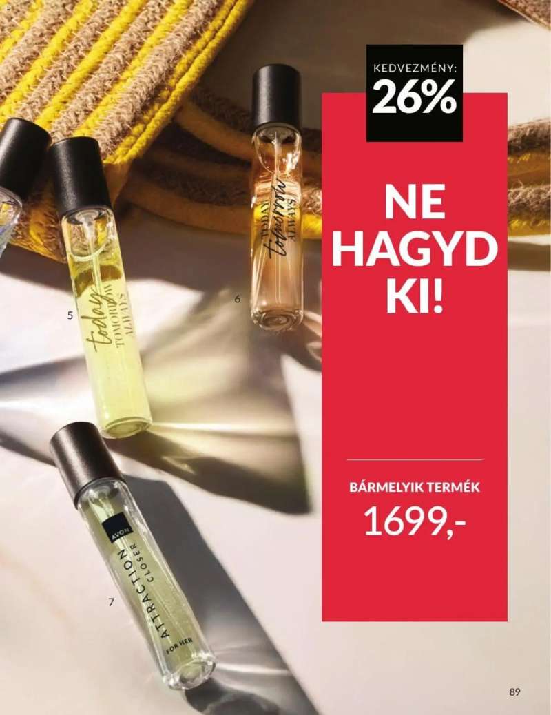 Avon AVON online katalógus 2026 júliusi 91 oldal