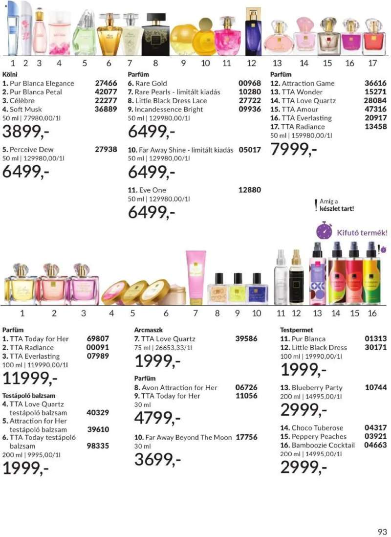Avon AVON online katalógus 2026 júliusi 95 oldal