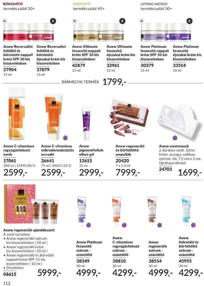 Avon AVON online katalógus 2026 augusztusi 110 oldal