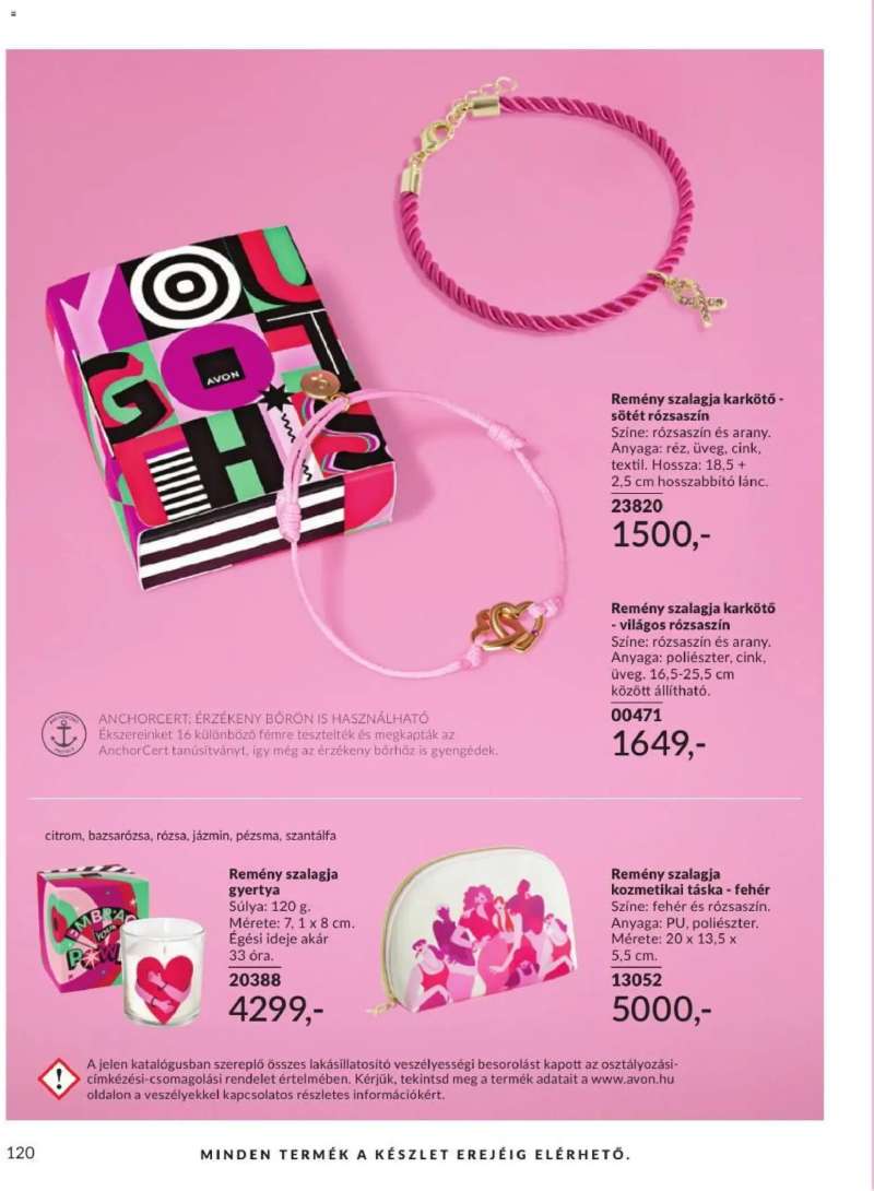 Avon AVON online katalógus 2026 augusztusi 118 oldal