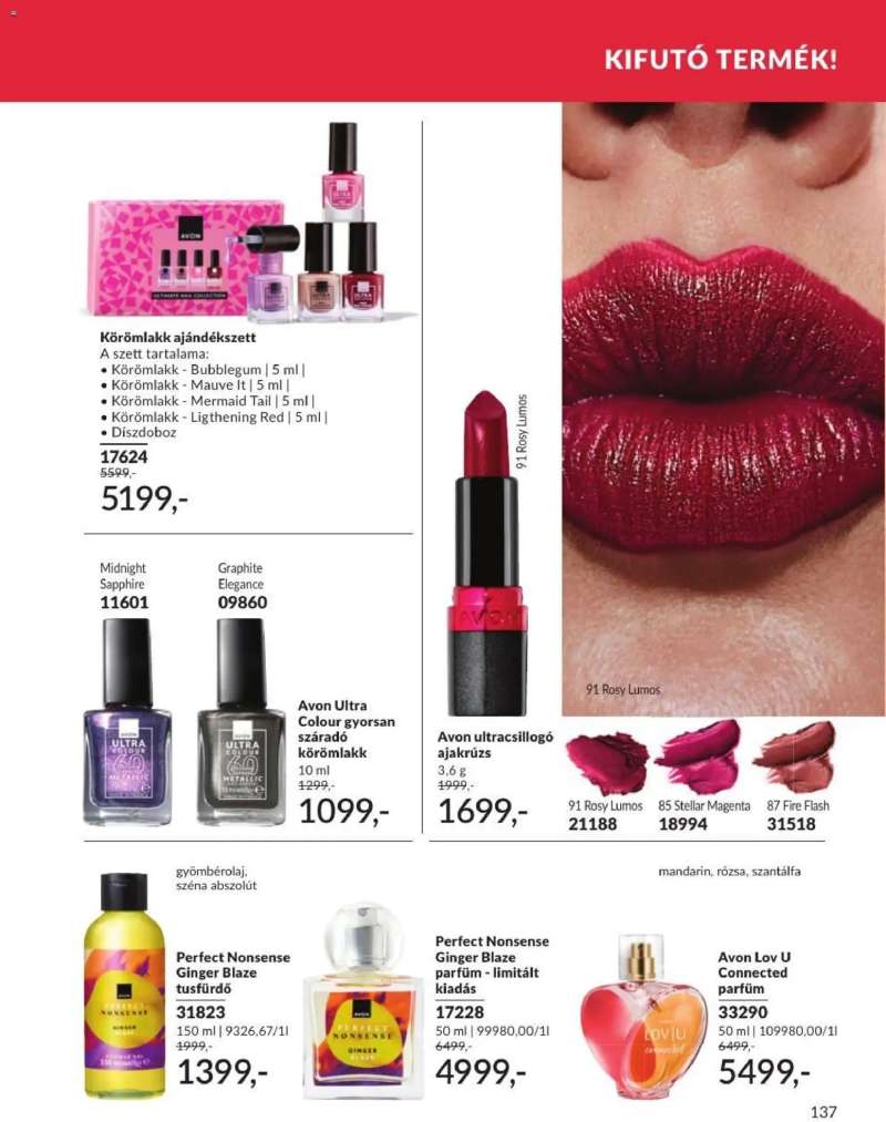 Avon AVON online katalógus 2026 augusztusi 135 oldal
