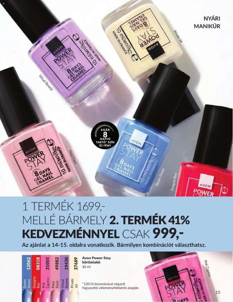 Avon AVON online katalógus 2026 augusztusi 15 oldal