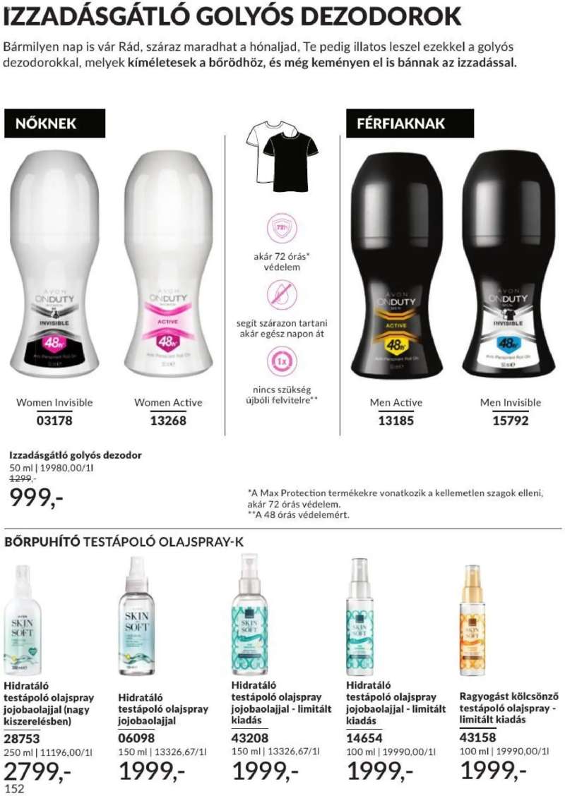Avon AVON online katalógus 2026 augusztusi 150 oldal