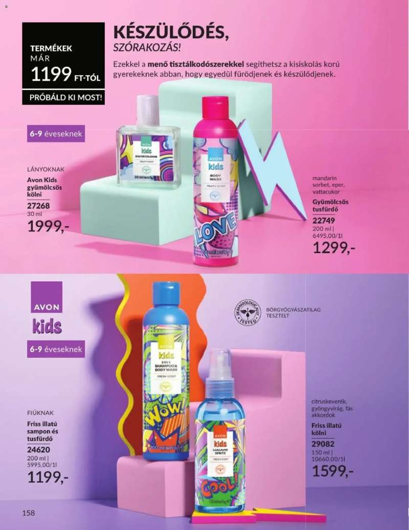 Avon AVON online katalógus 2026 augusztusi 156 oldal