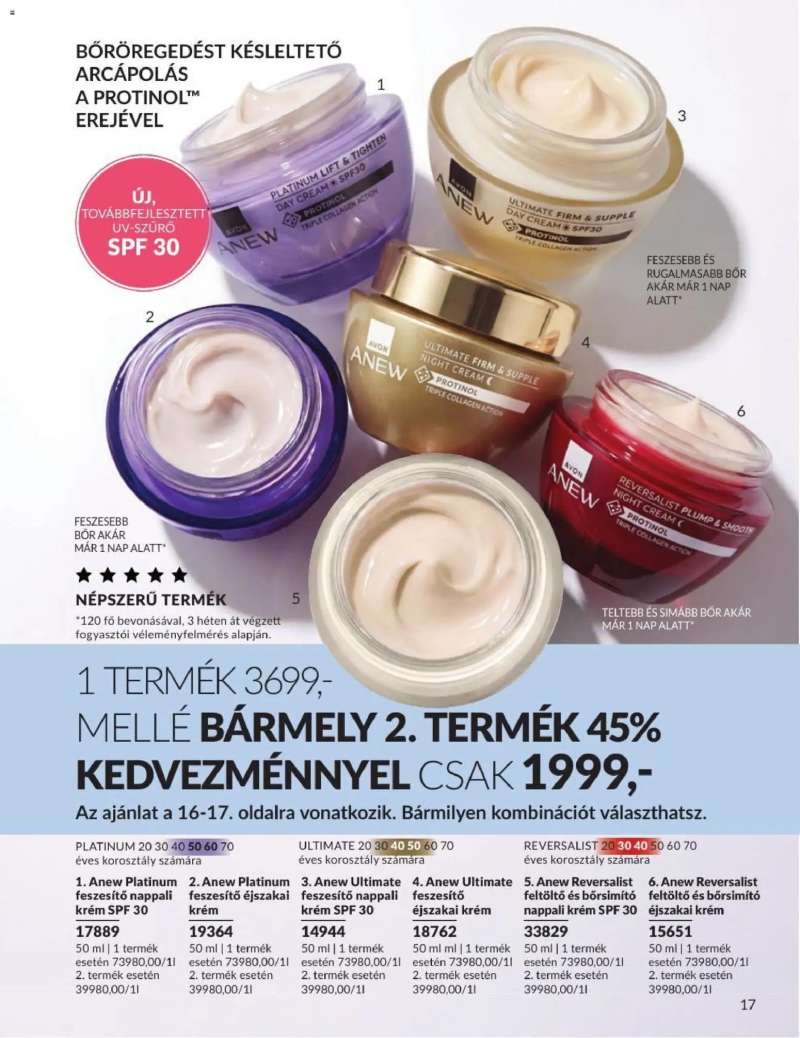 Avon AVON online katalógus 2026 augusztusi 17 oldal