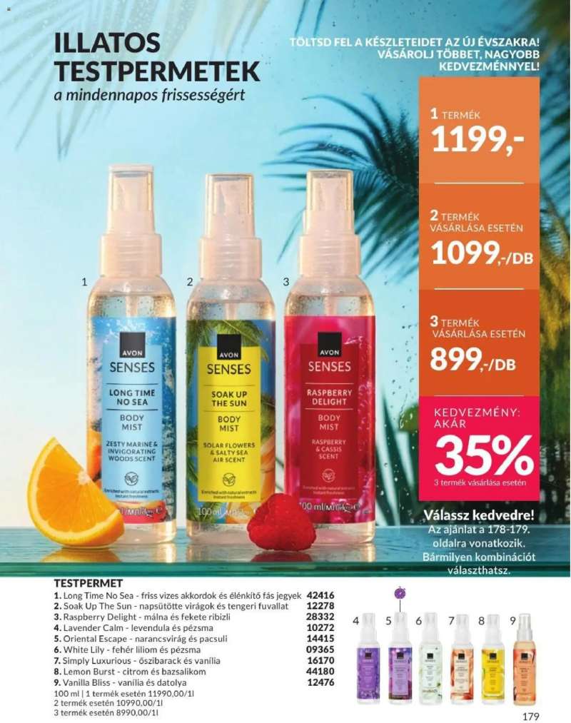 Avon AVON online katalógus 2026 augusztusi 177 oldal