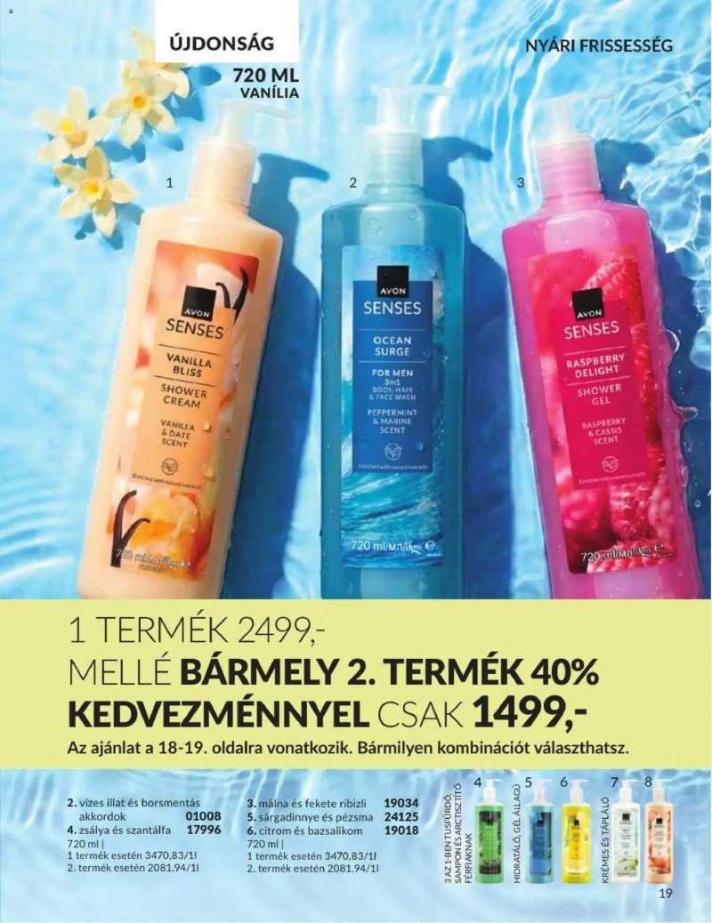 Avon AVON online katalógus 2026 augusztusi 19 oldal