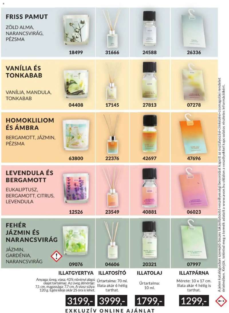 Avon AVON online katalógus 2026 augusztusi 199 oldal