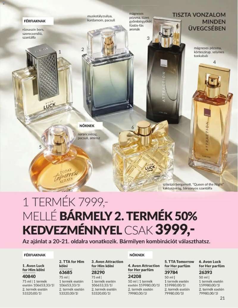 Avon AVON online katalógus 2026 augusztusi 21 oldal