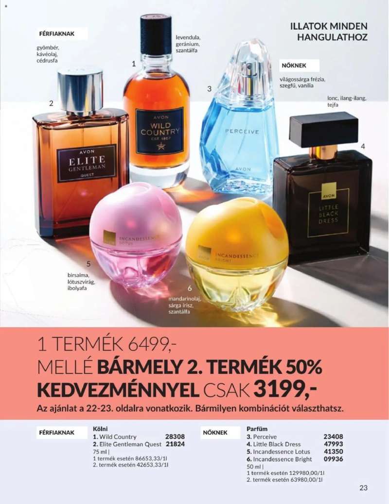 Avon AVON online katalógus 2026 augusztusi 23 oldal