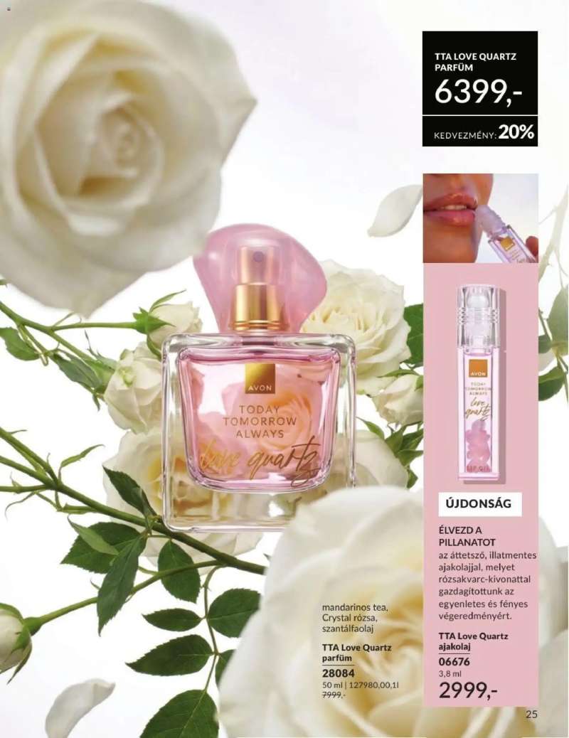 Avon AVON online katalógus 2026 augusztusi 25 oldal