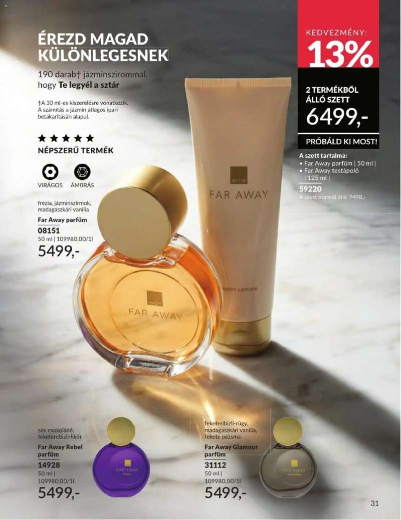 Avon AVON online katalógus 2026 augusztusi 31 oldal