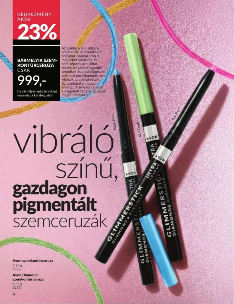 Avon AVON online katalógus 2026 augusztusi 4 oldal