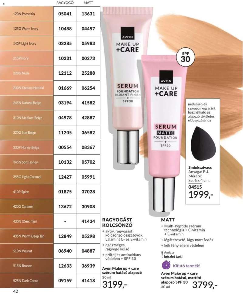 Avon AVON online katalógus 2026 augusztusi 42 oldal