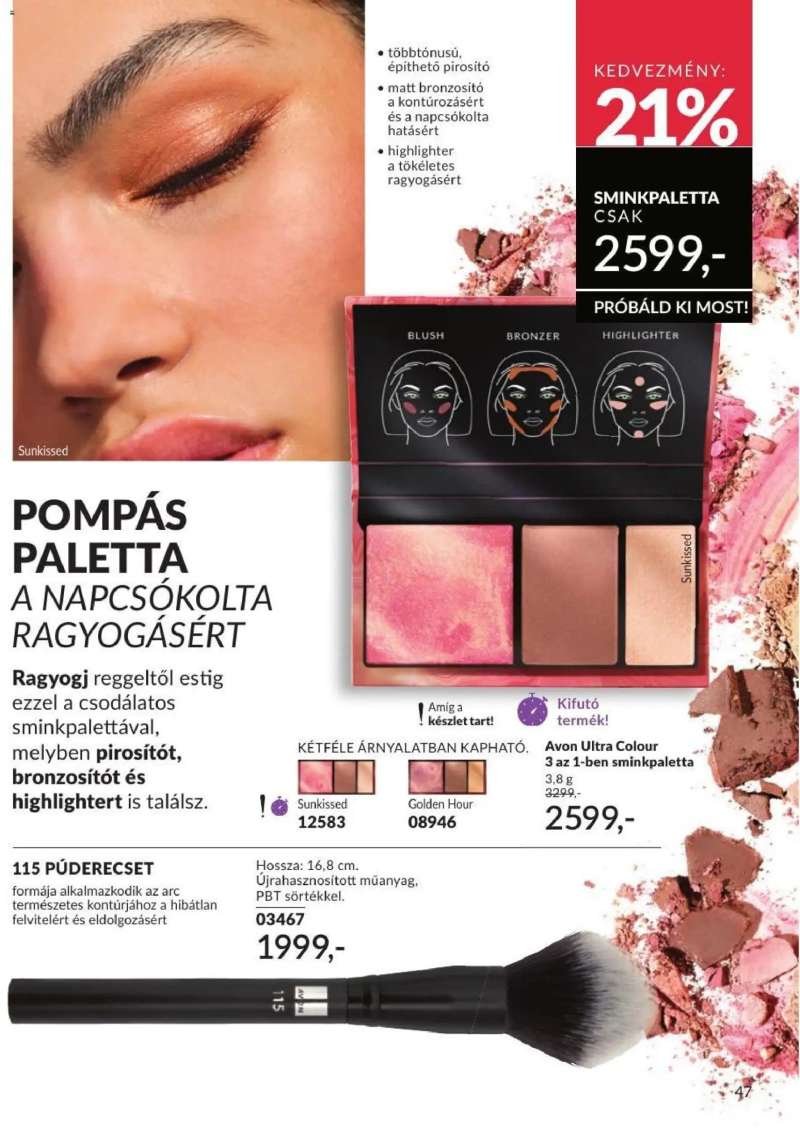 Avon AVON online katalógus 2026 augusztusi 47 oldal