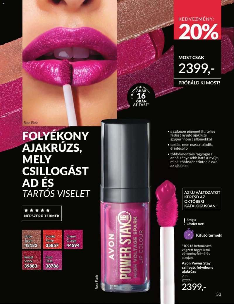 Avon AVON online katalógus 2026 augusztusi 53 oldal