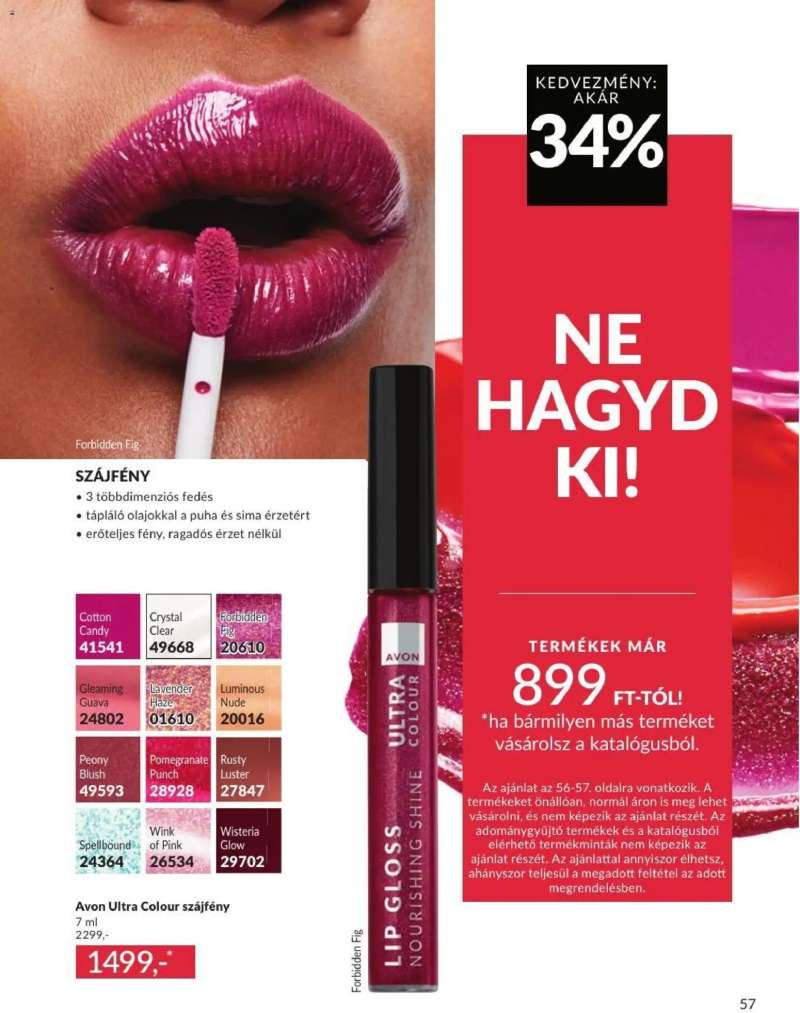 Avon AVON online katalógus 2026 augusztusi 55 oldal