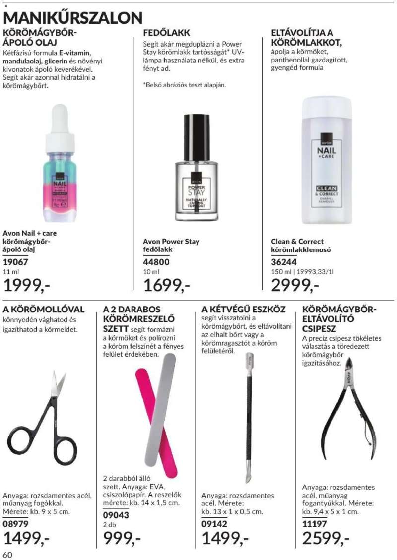 Avon AVON online katalógus 2026 augusztusi 58 oldal