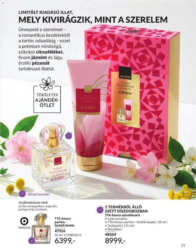 Avon AVON online katalógus 2026 augusztusi 75 oldal