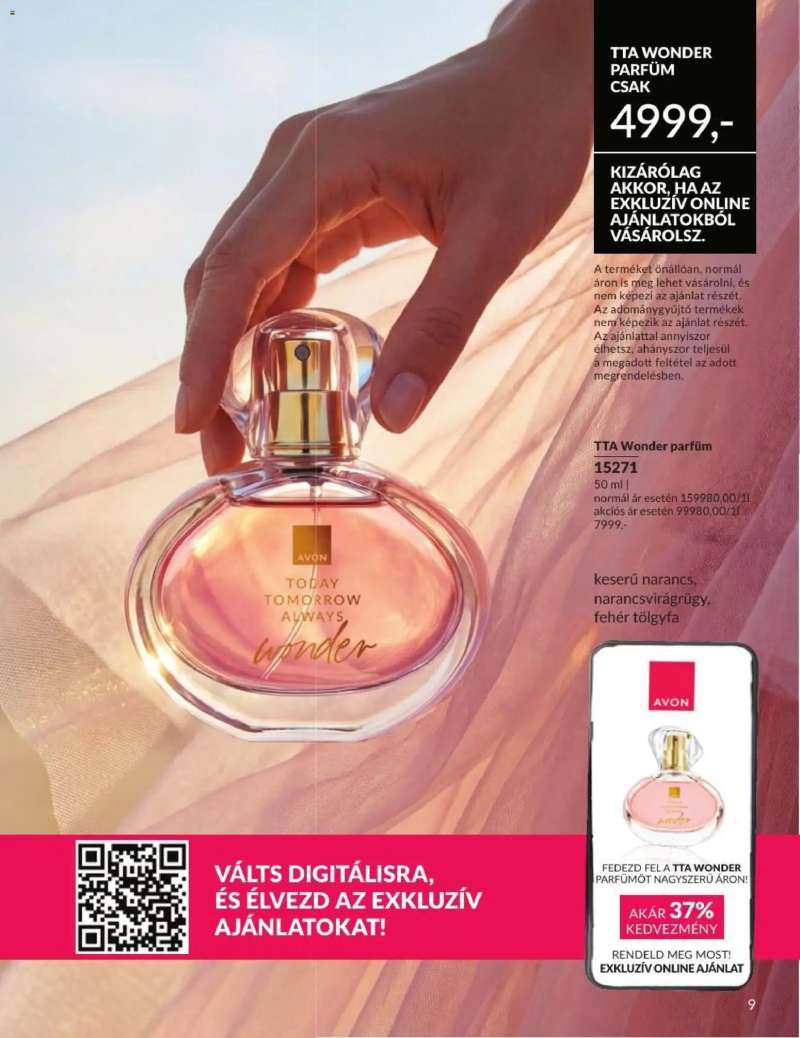 Avon AVON online katalógus 2026 augusztusi 9 oldal