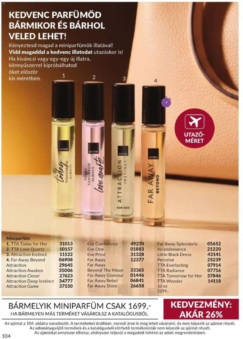 Avon AVON online katalógus 2026 szeptemberi 106 oldal