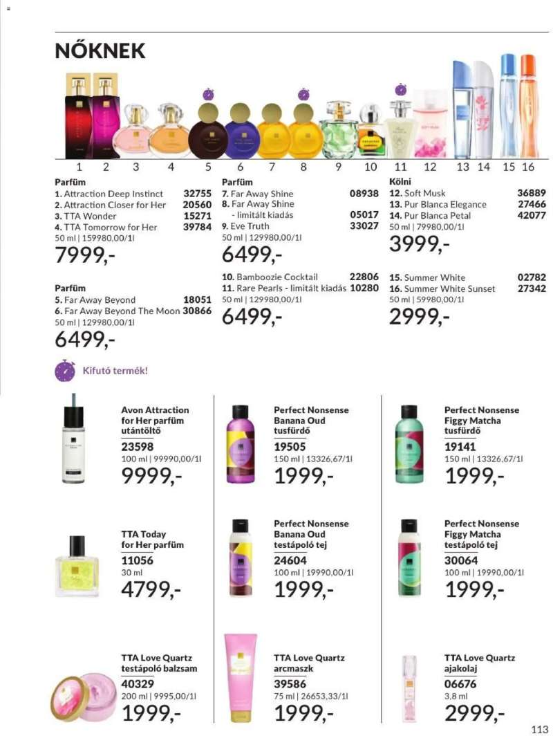 Avon AVON online katalógus 2026 szeptemberi 115 oldal