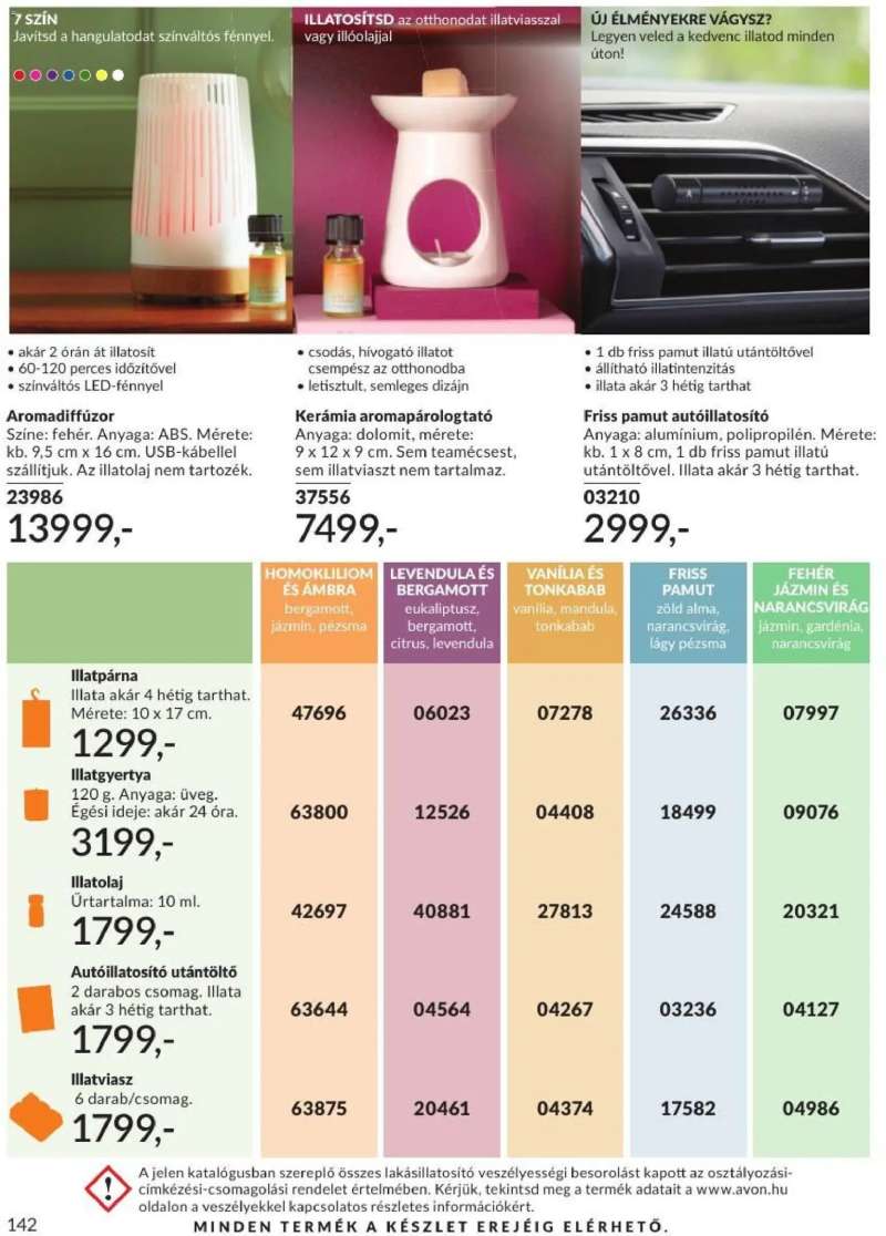 Avon AVON online katalógus 2026 szeptemberi 144 oldal