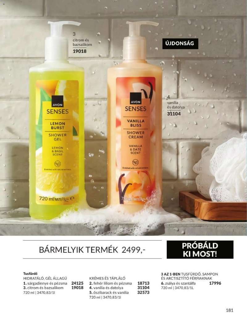 Avon AVON online katalógus 2026 szeptemberi 183 oldal
