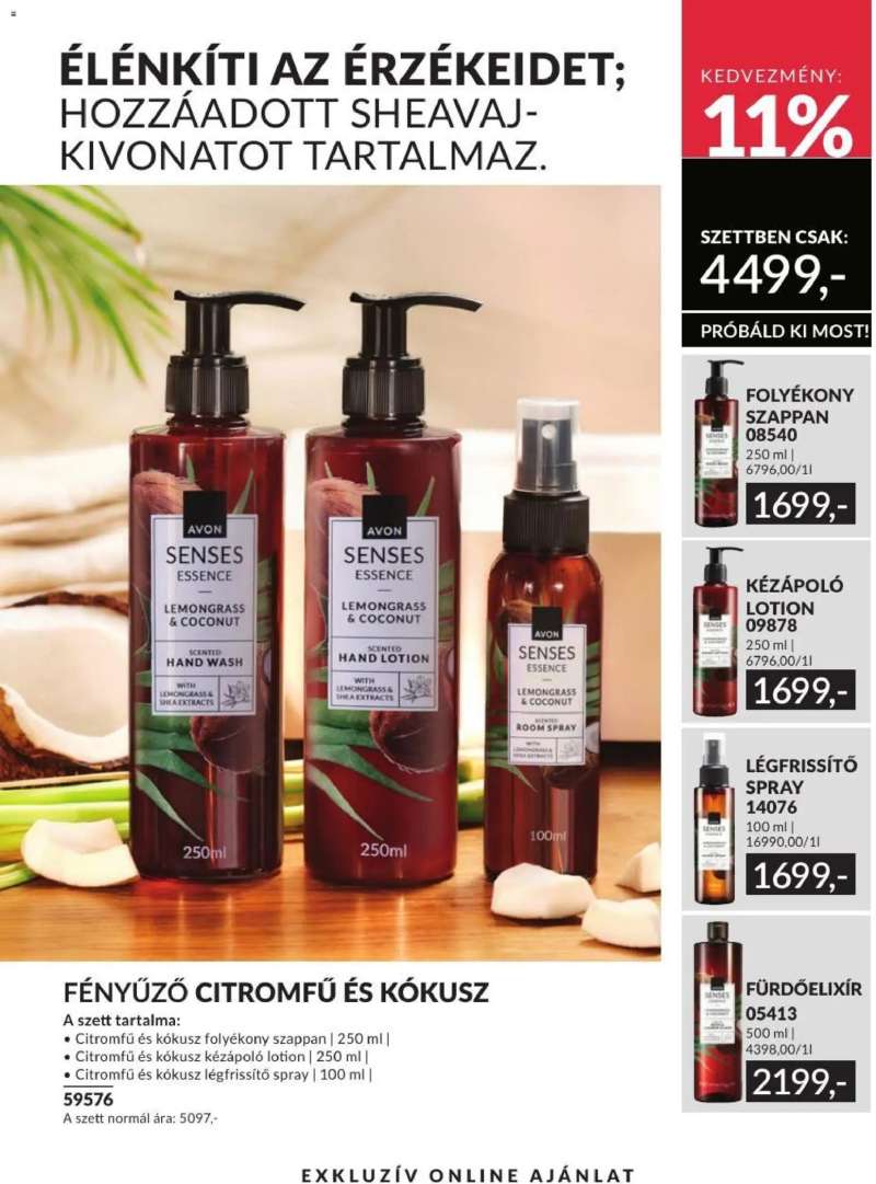 Avon AVON online katalógus 2026 szeptemberi 216 oldal