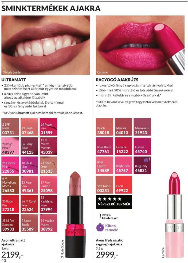 Avon AVON online katalógus 2026 szeptemberi 42 oldal