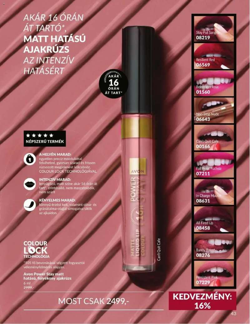 Avon AVON online katalógus 2026 szeptemberi 45 oldal
