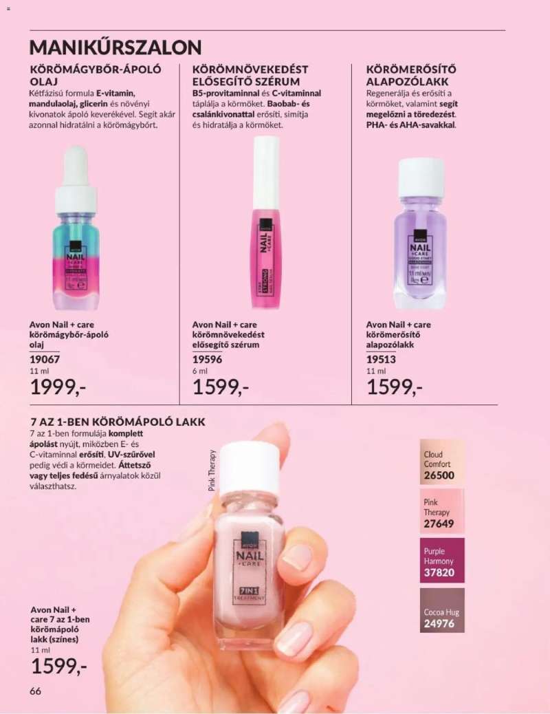 Avon AVON online katalógus 2026 szeptemberi 68 oldal