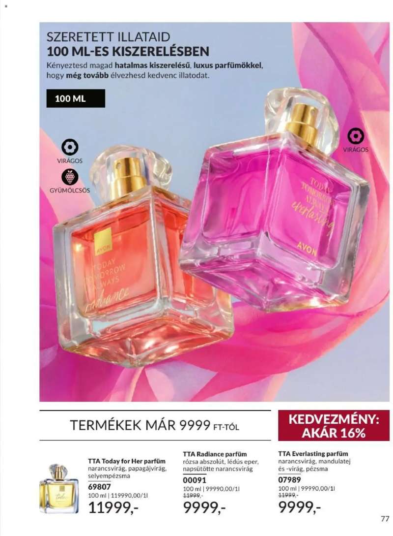 Avon AVON online katalógus 2026 szeptemberi 79 oldal