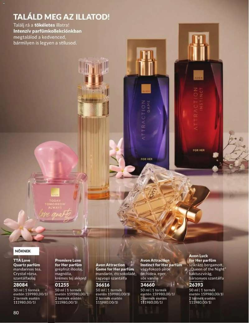 Avon AVON online katalógus 2026 szeptemberi 82 oldal