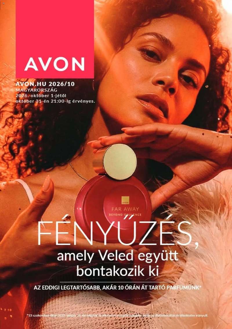 Avon AVON online katalógus 2026 októberi 1 oldal