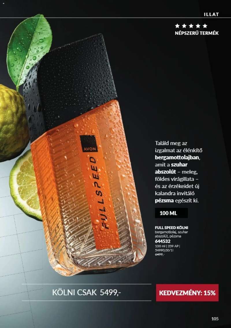 Avon AVON online katalógus 2026 októberi 105 oldal