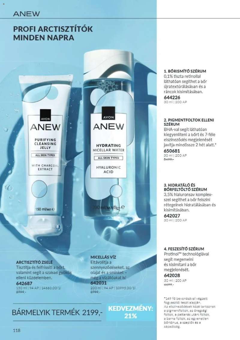 Avon AVON online katalógus 2026 októberi 118 oldal