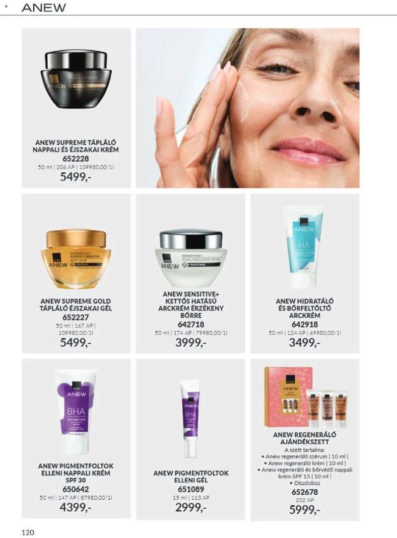 Avon AVON online katalógus 2026 októberi 120 oldal