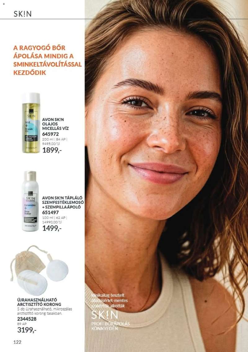 Avon AVON online katalógus 2026 októberi 122 oldal